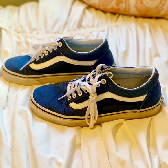 Vans Blue Old Skool (Men’s 6.5/Women’s 8) - Picture 2 of 3